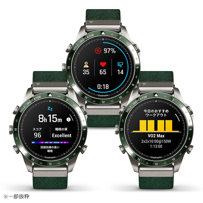 GARMIN MARQ Golfer Gen 2 ガーミン マーク ゴルファー ジェンツー  010-02648-C2｜正規取り扱いブランド｜時計・腕時計の通販サイトBEST ISHIDA（正規・中古販売店）