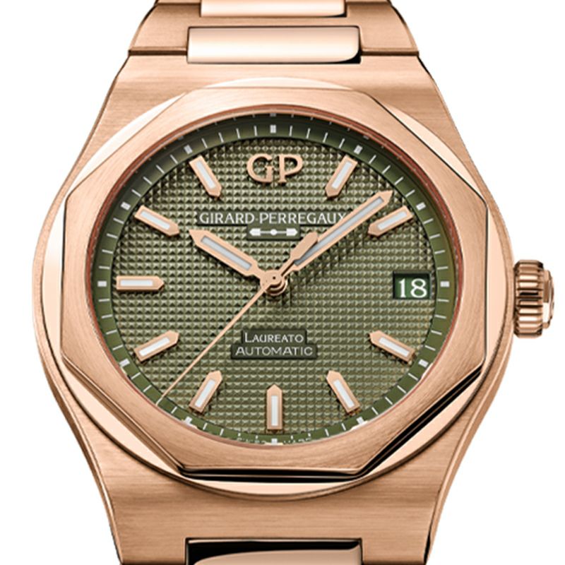 GIRARD-PERREGAUX LAUREATO 42 MM ジラール・ベルゴ ロレアート 42 MM 81010-52-3333-1CM
