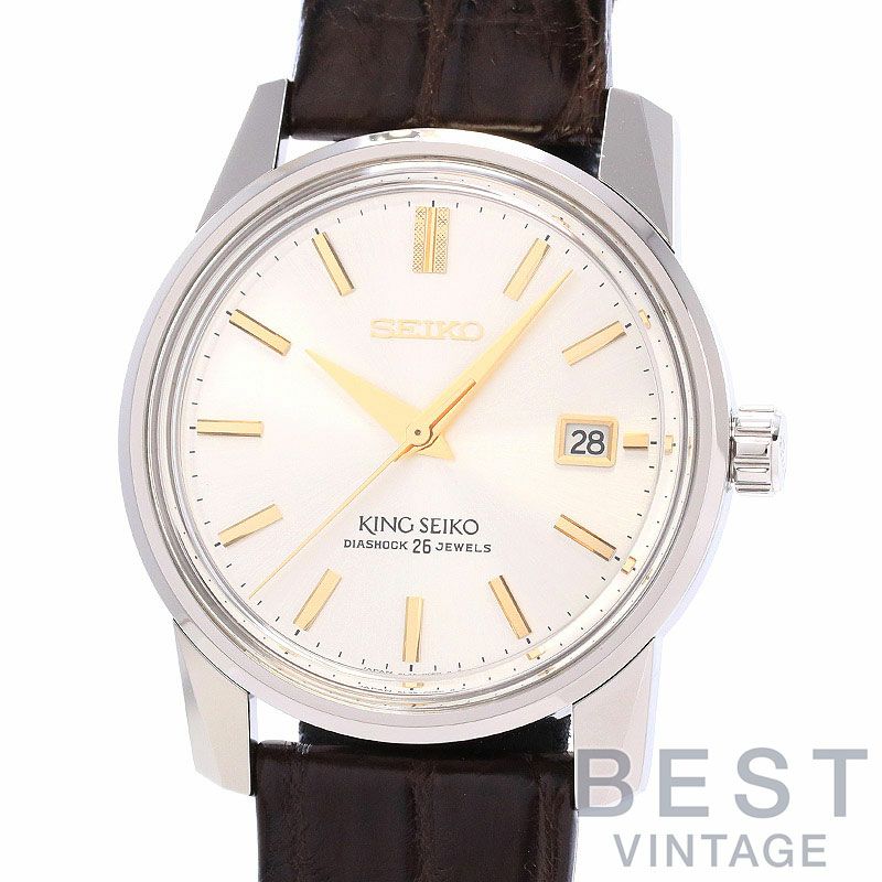 【中古】KING SEIKO KSK REPRINT DESIGN LIMITED TO 1700 キングセイコー KSK復刻デザイン 数量限定1700本 SDKA003 (6L35-00F0)