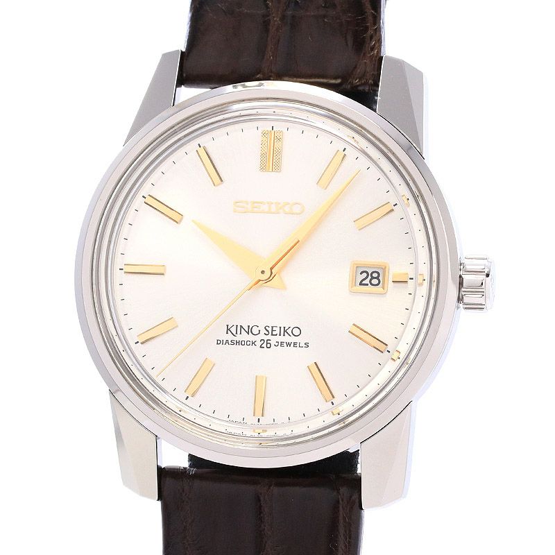 【中古】KING SEIKO KSK REPRINT DESIGN LIMITED TO 1700 キングセイコー KSK復刻デザイン 数量限定1700本 SDKA003 (6L35-00F0)