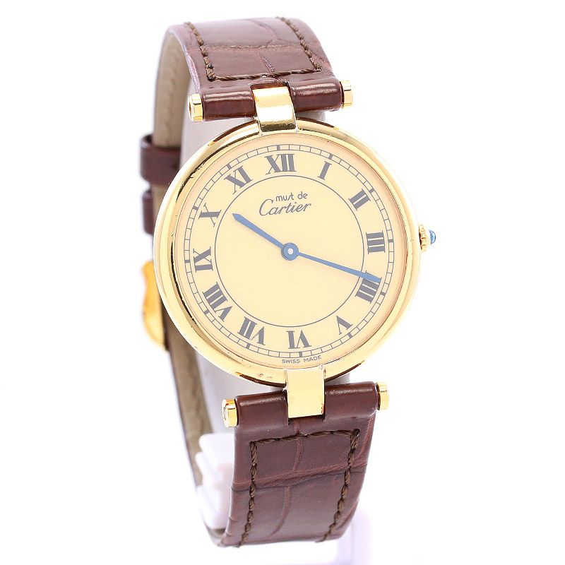 【中古】CARTIER MUST VANDOME LARGE MODEL VERMEIL カルティエ マストヴァンドーム LM ヴェルメイユ 83978213 (17)
