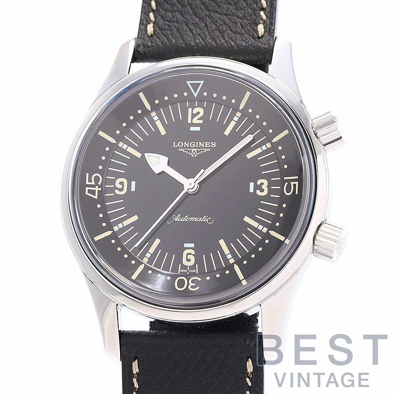 【中古】LONGINES LEGEND DIVER AUTOMATIC 42MM ロンジン レジェンド ダイバー オートマティック 42MM L3.674.4.56.0 (L36744560)