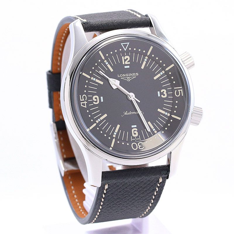 【中古】LONGINES LEGEND DIVER AUTOMATIC 42MM ロンジン レジェンド ダイバー オートマティック 42MM L3.674.4.56.0 (L36744560)