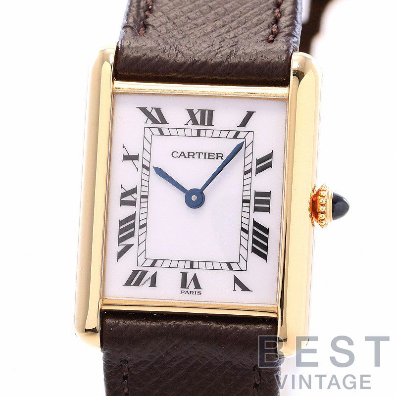 中古】CARTIER TANK LOUIS CARTIER LARGE MODEL カルティエ タンク
