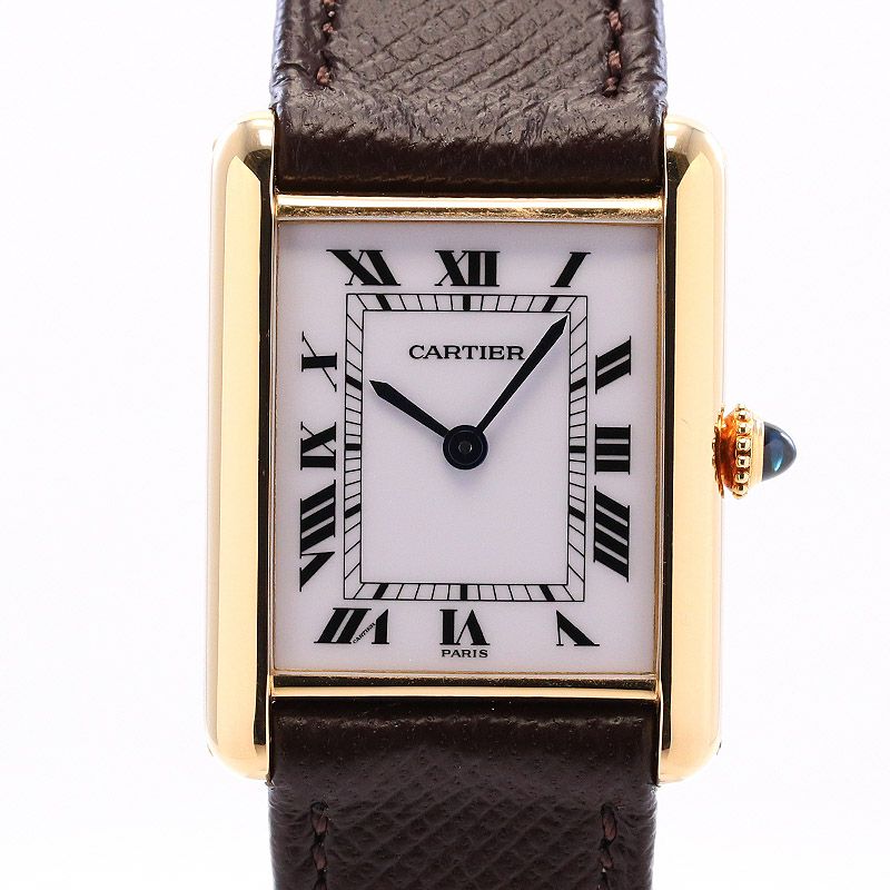 中古】CARTIER TANK LOUIS CARTIER LARGE MODEL カルティエ タンク
