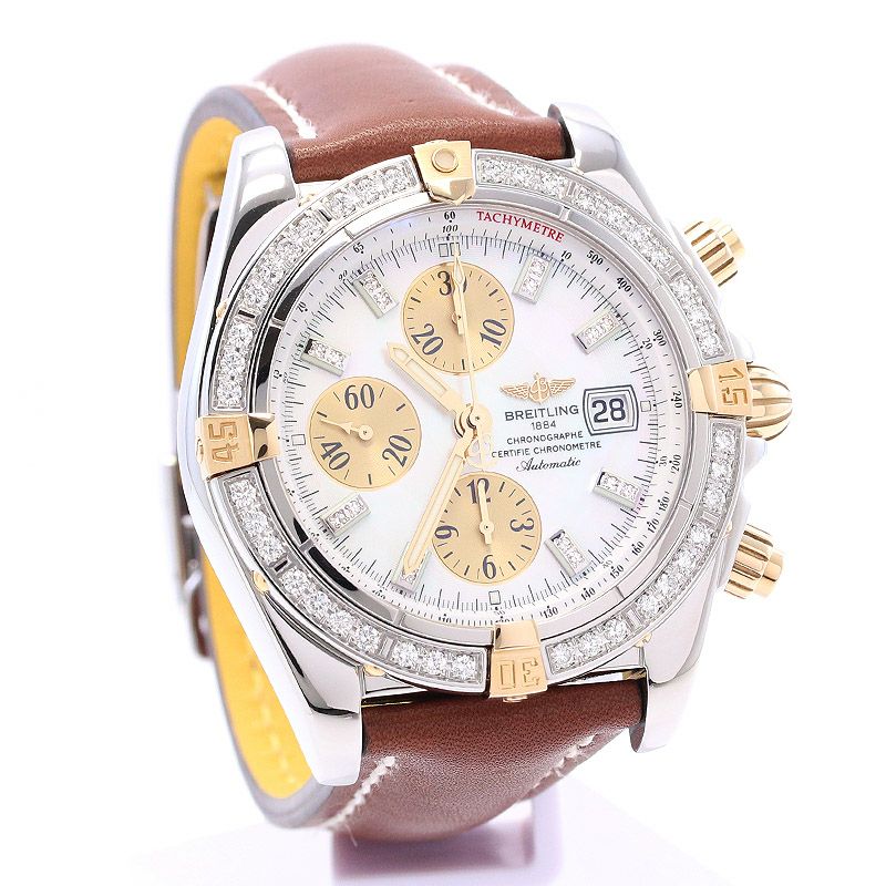【中古】BREITLING CHRONOMAT EVOLUTION ブライトリング クロノマット エボリューション B1335653/A572/438X (B156A76KBD)