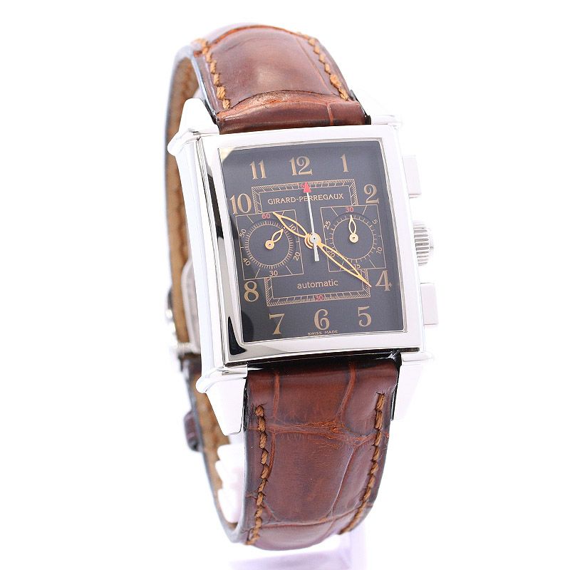 ジラールペルゴ ヴィンテージ1945 クロノグラフ 2599 無し 自動巻き 