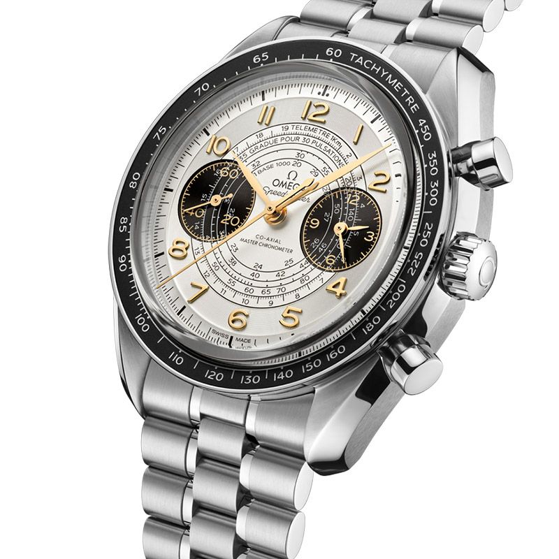 OMEGA SPEEDMASTER CHRONOSCOPE PARIS 2024 オメガ スピード