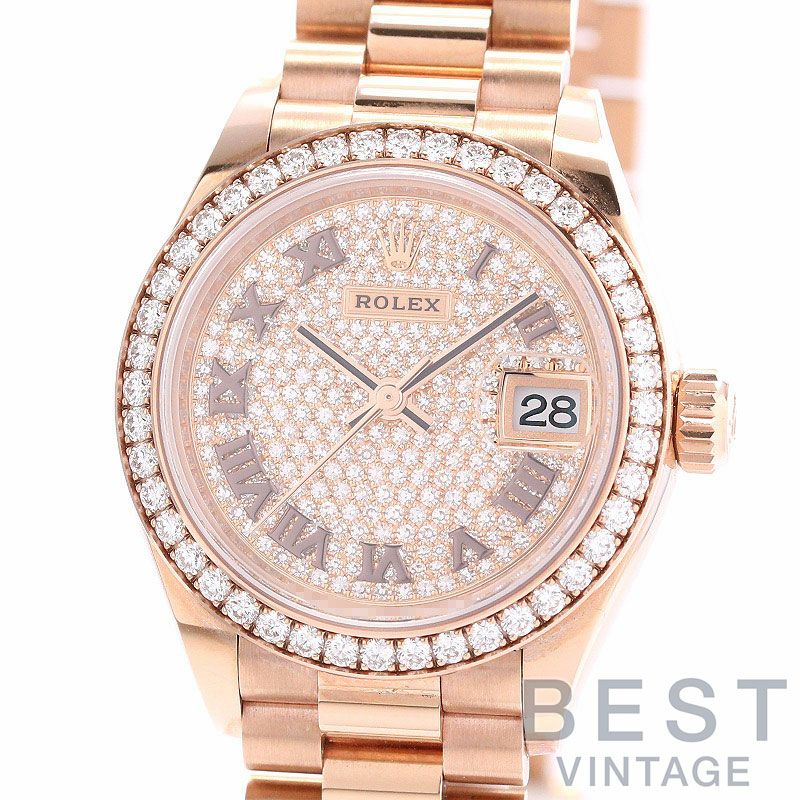 【中古】ROLEX OYSTER PERPETUAL LADY DATEJUST WATCH 28 ロレックス オイスター パーペチュアル レディ デイトジャスト ウォッチ 28 279135RBR