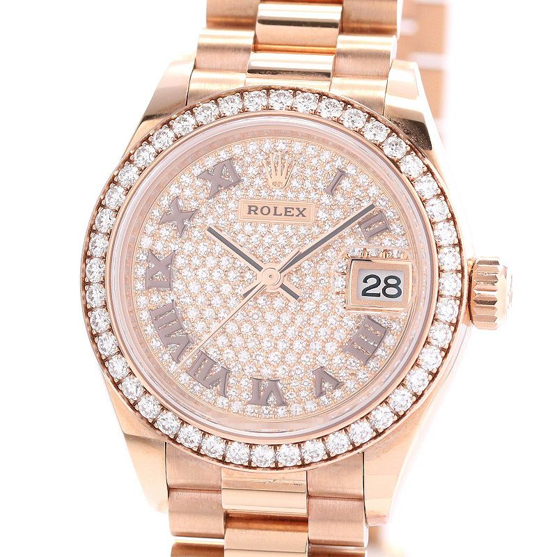 【中古】ROLEX OYSTER PERPETUAL LADY DATEJUST WATCH 28 ロレックス オイスター パーペチュアル レディ デイトジャスト ウォッチ 28 279135RBR