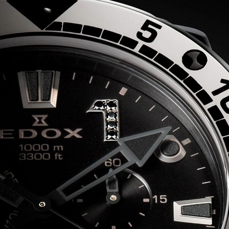 EDOX CHRONOFFSHORE-1 CHRONOGRAPH JAPAN LIMITED EDITION エドックス クロノオフショア1 クロノグラフ ジャパン リミテッド エディション 10242-NGMCAS-NDGM