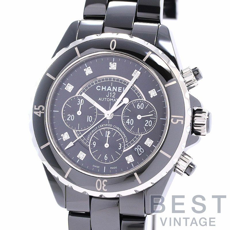 中古】CHANEL J12 CHRONOGRAPH BLACK CERAMIC シャネル J12 クロノグラフ ブラックセラミック  H2419｜ヴィンテージブランド｜時計・腕時計の通販サイトBEST ISHIDA（正規・中古販売店）