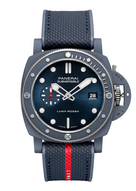 PANERAI SUBMERSIBLE QUARANTAQUATTRO LUNA ROSSA Ti-Ceramitech(TM) パネライ サブマーシブル クアランタクアトロ ルナ・ロッサ Ti-Ceramitech(TM) PAM01466