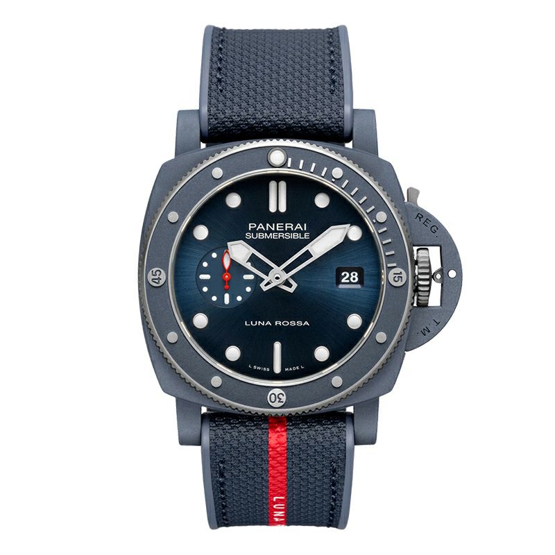 PANERAI SUBMERSIBLE QUARANTAQUATTRO LUNA ROSSA Ti-Ceramitech