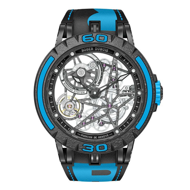 ROGER DUBUIS EXCALIBUR SPIDER PIRELLI BLACK DLC TITANIUM 45MM ロジェ・デュブイ エクスカリバー スパイダー ピレリ ブラックDLC チタニウム DBEX0826