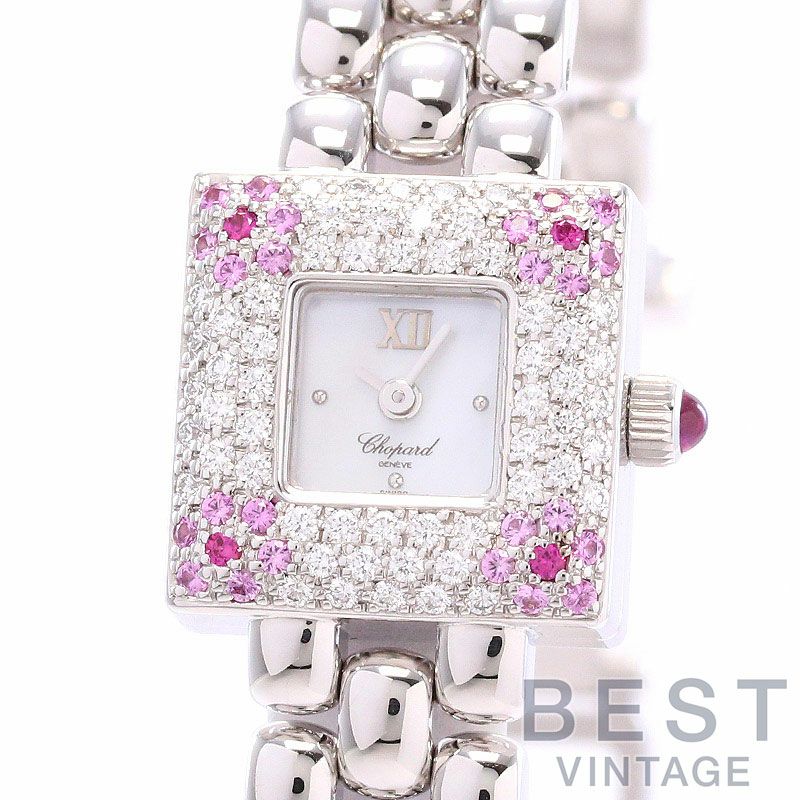 【中古】CHOPARD MINI SQUARE ショパール ミニ スクエア 106534-1007