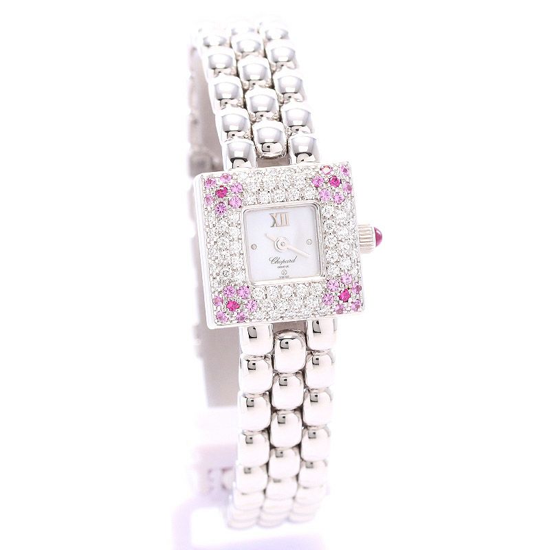 【中古】CHOPARD MINI SQUARE ショパール ミニ スクエア 106534-1007