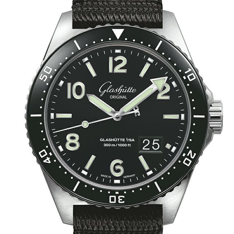 GLASHUTTE ORIGINAL SeaQ Panorama Date グラスヒュッテ・オリジナル シーキュー パノラマデイト  1-36-13-01-80-35｜正規取り扱いブランド｜時計・腕時計の通販サイトBEST ISHIDA（正規・中古販売店）