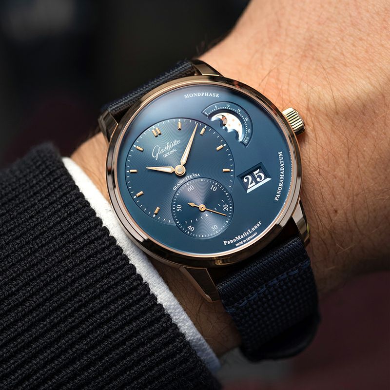 GLASHUTTE ORIGINAL PanoMaticLunar グラスヒュッテ・オリジナル パノマティックルナ 1-90-02-46-32-64