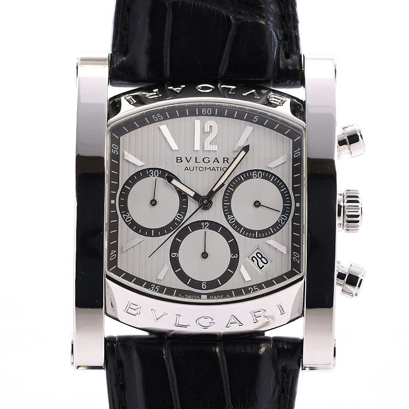 中古】BVLGARI ASSIOMA CHRONOGRAPH JAPAN LIMITED EDITION ブルガリ アショーマ クロノグラフ 日本限定  AA48C6SLDCH/JP｜ヴィンテージブランド｜時計・腕時計の通販サイトBEST ISHIDA（正規・中古販売店）