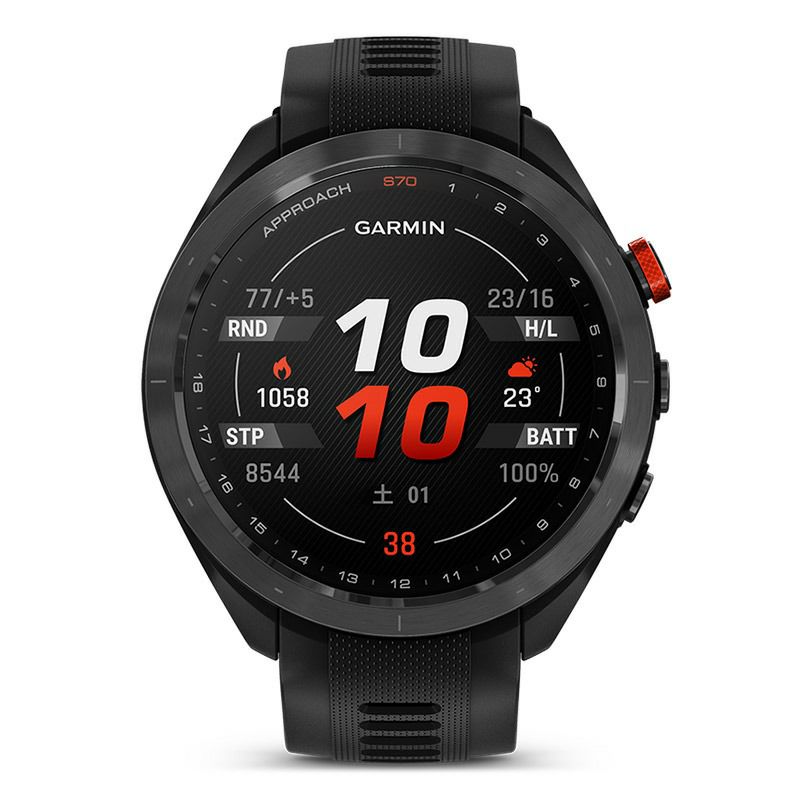 GARMIN Approach S70 47mm Black CT10 bundle ガーミン アプローチ S70 47mm ブラック CT10  バンドル 010-02746-23｜正規取り扱いブランド｜時計・腕時計の通販サイトBEST ISHIDA（正規・中古販売店）