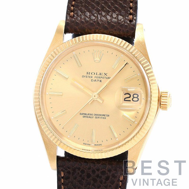 中古】ROLEX OYSTER PERPETUAL DATE ロレックス オイスター 