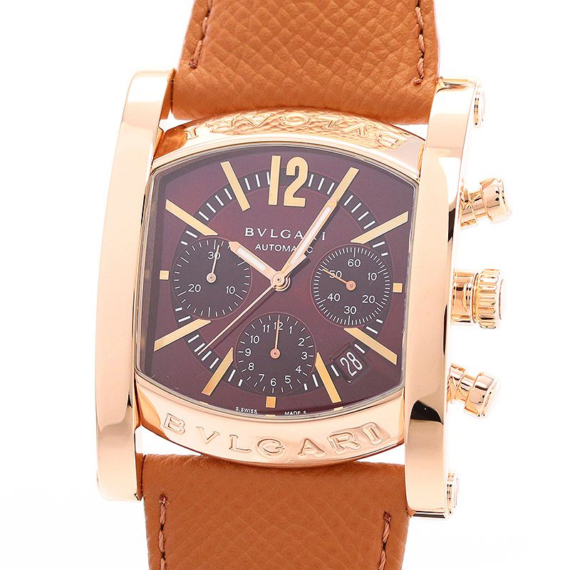 中古】BVLGARI ASSIOMA CHRONOGRAPH ブルガリ アショーマ クロノグラフ 