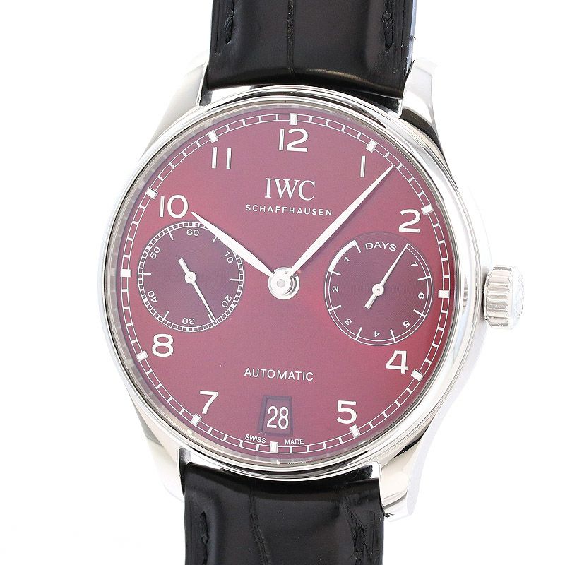 【中古】IWC PORTUGIESER AUTOMATIC 7 DAYS アイ・ダブリュー・シー ポルトギーゼ・オートマティック 7デイズ IW500714