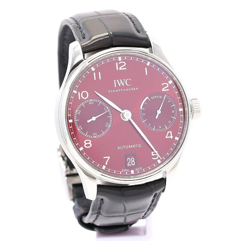 【中古】IWC PORTUGIESER AUTOMATIC 7 DAYS アイ・ダブリュー・シー ポルトギーゼ・オートマティック 7デイズ IW500714
