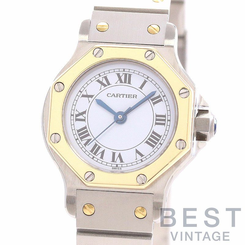 中古】CARTIER SANTOS RONDE SMALL MODEL / SANTOS OCTAGON SMALL