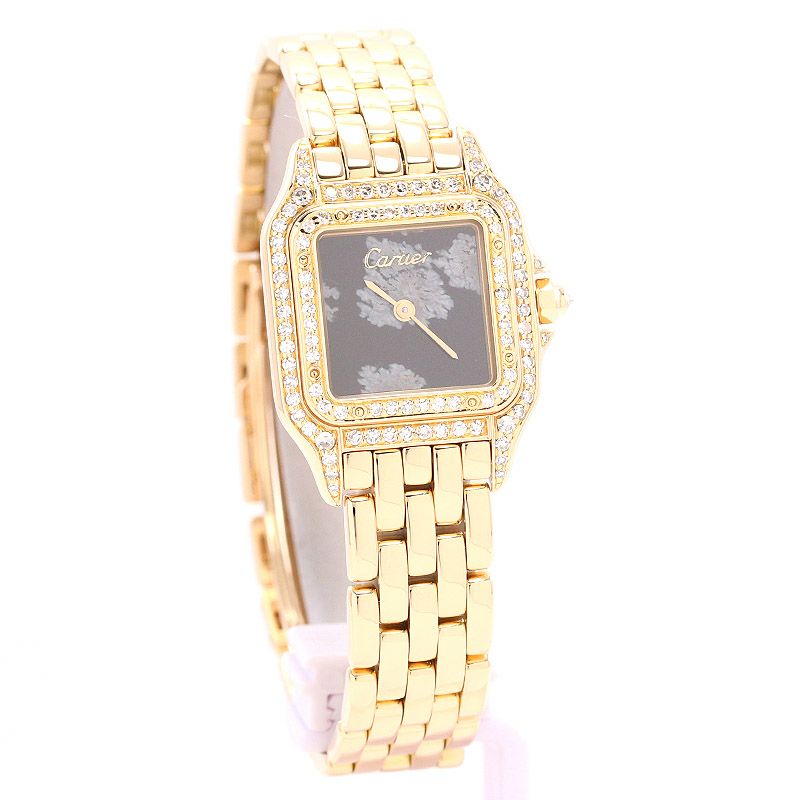 【中古】CARTIER PANTHERE SMALL MODEL NATURAL STONE DIAL カルティエ パンテール SM ナチュラルストーンダイヤル WF3044B9
