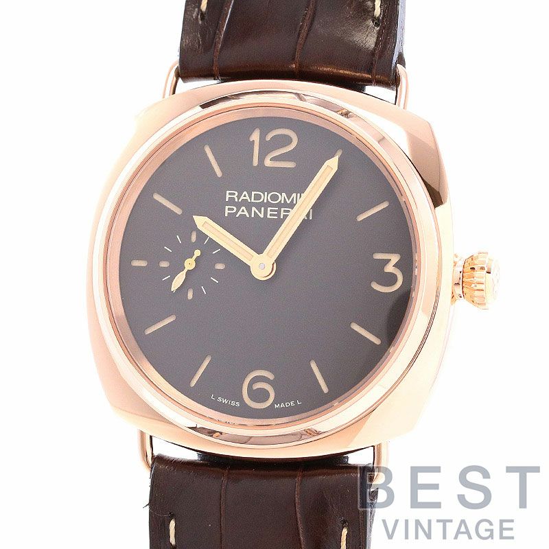 中古】OFFICINE PANERAI RADIOMIR ORO ROSSO 42MM オフィチーネ