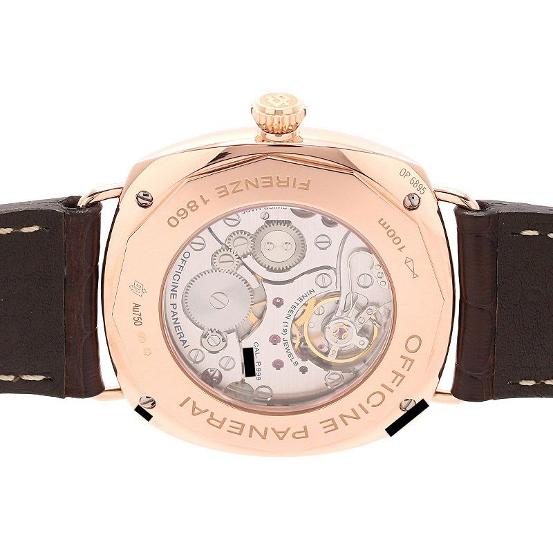 中古】OFFICINE PANERAI RADIOMIR ORO ROSSO 42MM オフィチーネ