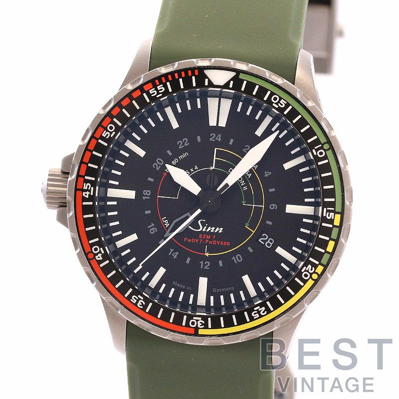 中古】SINN INSTRUMENT WATCHES MODEL 857 EZM-7 R ジン インストゥル 