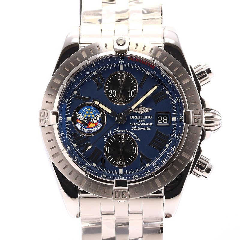 中古】BREITLING CHRINOMAT EVOLUTION BLUE IMPULSE JAPAN LMITED TO 500 ブライトリング  クロノマット ブルーインパルス 日本限定500本 A1335604/C802/372A  (A156CBIPA)｜ヴィンテージブランド｜時計・腕時計の通販サイトBEST ISHIDA（正規・中古販売店）