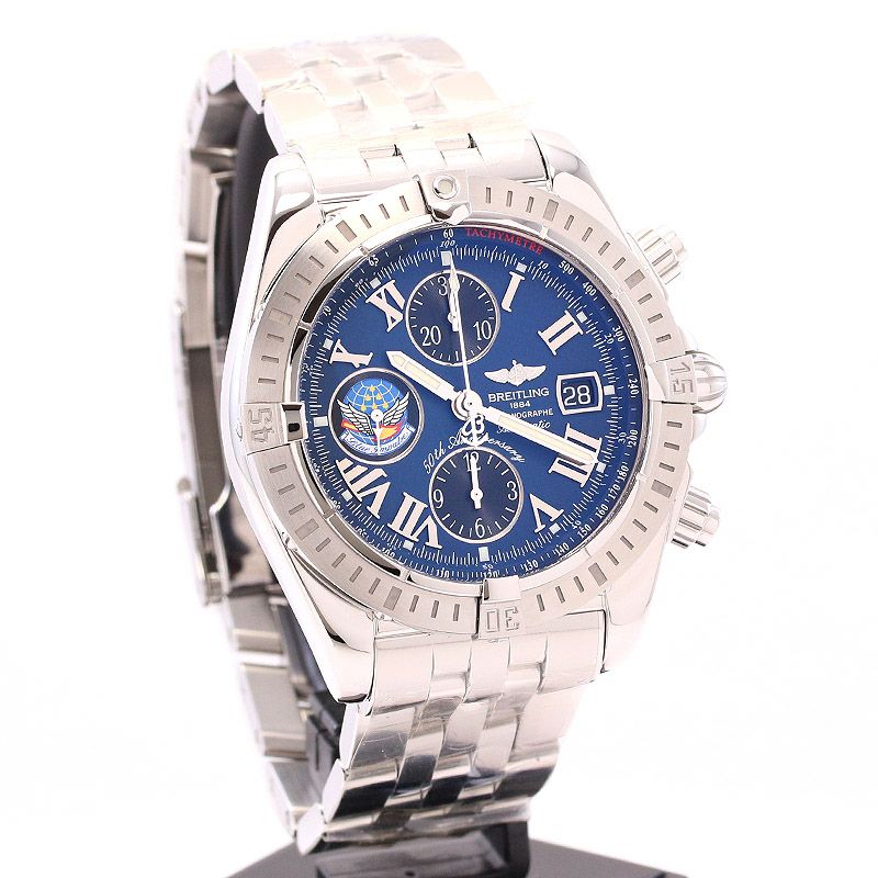 中古】BREITLING CHRINOMAT EVOLUTION BLUE IMPULSE JAPAN LMITED TO 500 ブライトリング  クロノマット ブルーインパルス 日本限定500本 A1335604/C802/372A  (A156CBIPA)｜ヴィンテージブランド｜時計・腕時計の通販サイトBEST ISHIDA（正規・中古販売店）