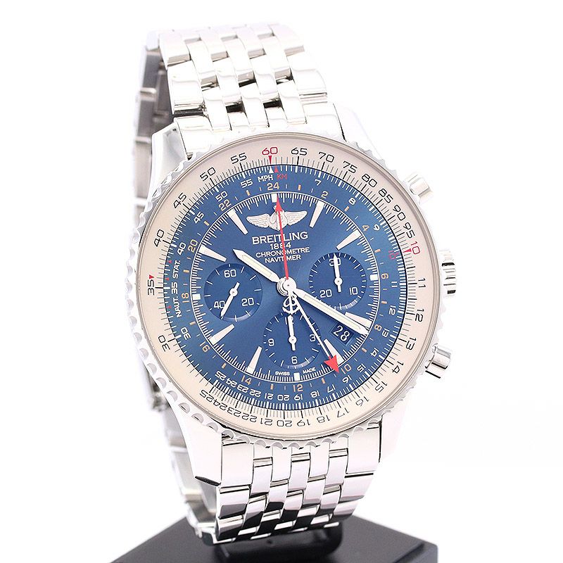 中古】BREITLING NAVITIMER GMT LIMITED EDITION ブライトリング ナビタイマーGMT リミテッドエディション  1000本限定 AB04411A/C937/443A (A044C37NP)｜ヴィンテージブランド｜時計・腕時計の通販サイトBEST  ISHIDA（正規・中古販売店）