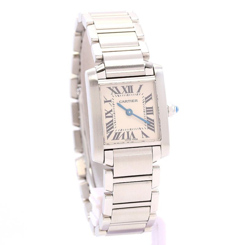 中古】CARTIER TANK FRANCAISE SMALL MODEL カルティエ タンク  