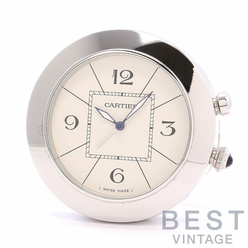 【中古】CARTIER PASHA DE CARTIER CLOCK カルティエ パシャ ドゥ カルティエ クロック W01001381 (3356)