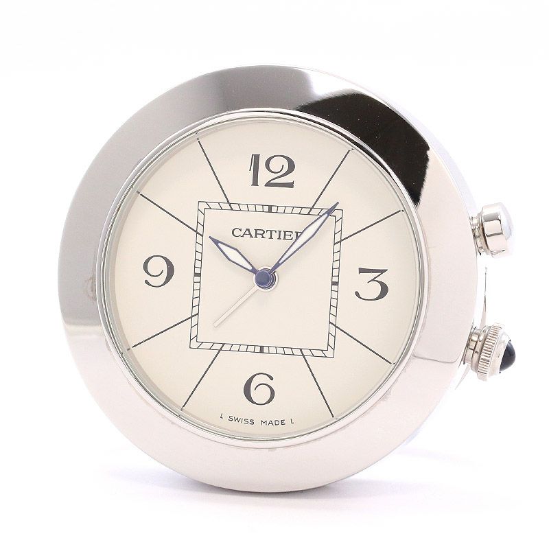 【中古】CARTIER PASHA DE CARTIER CLOCK カルティエ パシャ ドゥ カルティエ クロック W01001381 (3356)