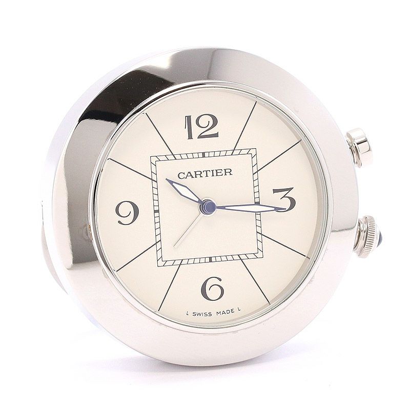 【中古】CARTIER PASHA DE CARTIER CLOCK カルティエ パシャ ドゥ カルティエ クロック W01001381 (3356)