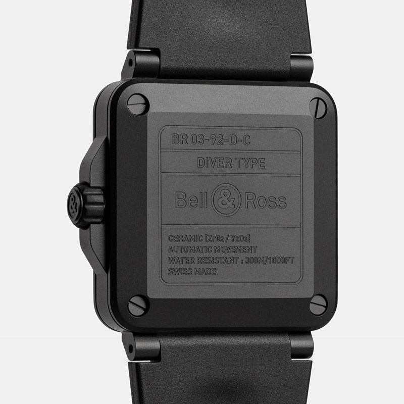 Bell ＆ Ross BR 03 DIVER FULL LUM CERAMIC ベル＆ロス BR 03 ダイバー フルラム セラミック BR03A-D-LM-CE/SRB