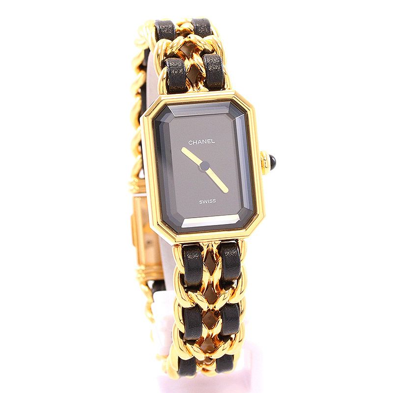 中古】CHANEL PREMIERE MEDIUM SIZE BRACELET シャネル プルミエール M 
