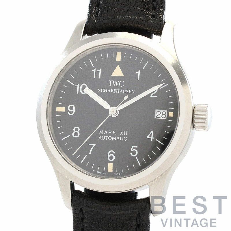 中古】IWC PILOT'S WATCH MARK XII アイ・ダブリュー・シー パイロット・ウォッチ・マークXII IW324101  (3241-001)｜ヴィンテージブランド｜時計・腕時計の通販サイトBEST ISHIDA（正規・中古販売店）