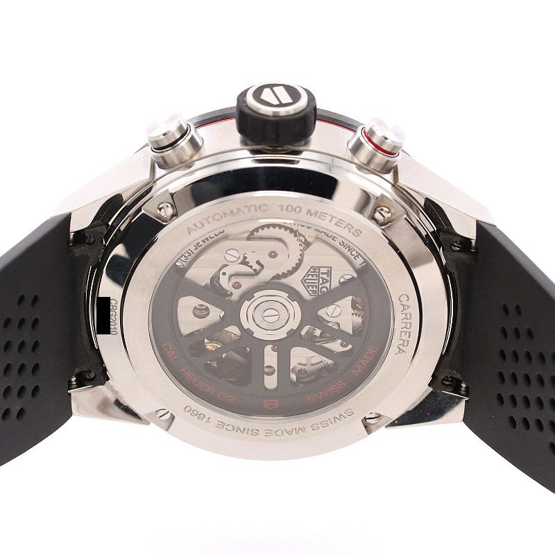 【中古】TAG HEUER CARRERA CALIBRE HEUER 02 CHRONOGRAPH 43MM タグ・ホイヤー カレラ キャリバー ホイヤー02 クロノグラフ 43MM CBG2010.FT6143