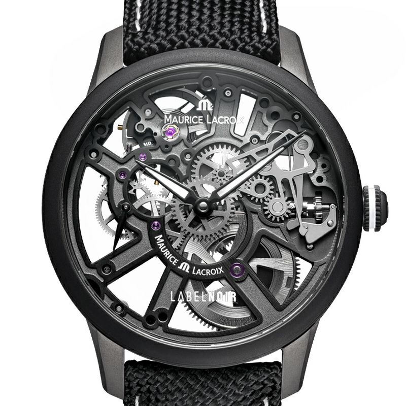 MAURICE LACROIX MASTERPIECE SKELETON LABELNOIR モーリス・ラクロア 