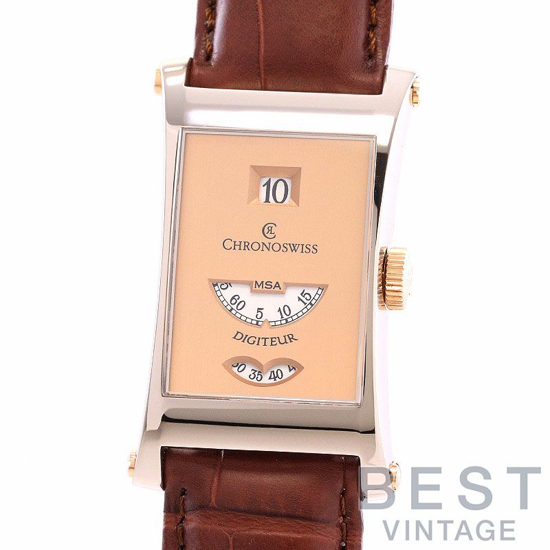 【中古】CHRONOSWISS DIGITEUR LIMITED TO 99 クロノスイス デジター 99本限定 CH1371WR