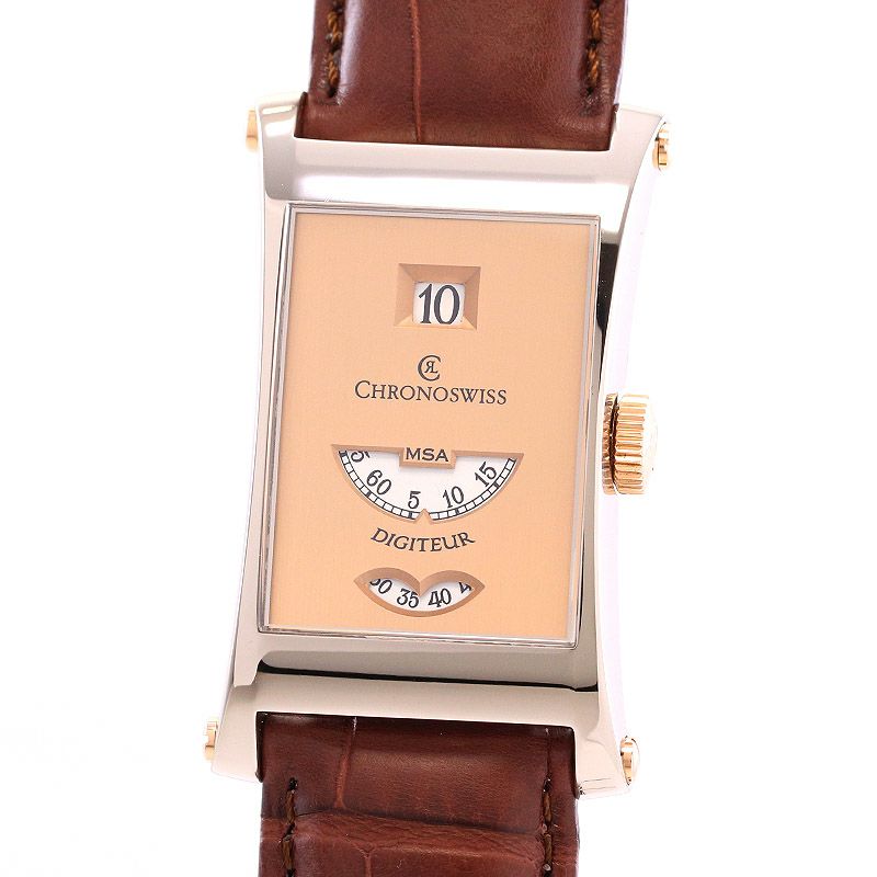 【中古】CHRONOSWISS DIGITEUR LIMITED TO 99 クロノスイス デジター 99本限定 CH1371WR