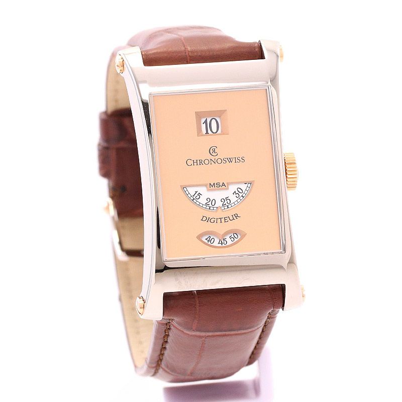 【中古】CHRONOSWISS DIGITEUR LIMITED TO 99 クロノスイス デジター 99本限定 CH1371WR
