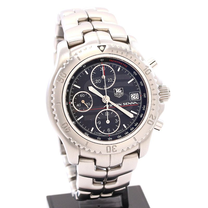 中古】TAG HEUER LINK CHRONOGRAPH AYRTON SENNA LIMITED タグ・ホイヤー リンク クロノグラフ アイルトン・ セナ 世界1991本限定 CT2114.BA0550｜ヴィンテージブランド｜時計・腕時計の通販サイトBEST ISHIDA（正規・中古販売店）